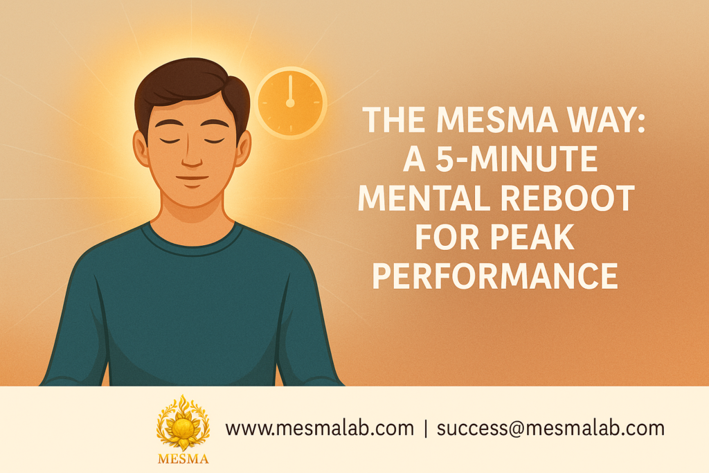 MESMA 5 Minute Reboot